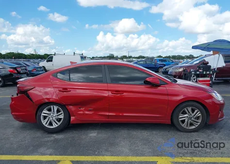 2020 Hyundai Elantra Sel из США, поврежденный, VIN 5NPD84LFXLH526001